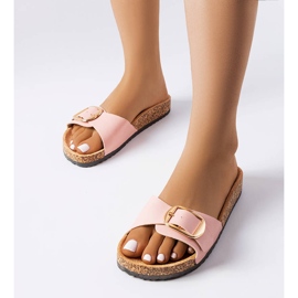 BM Benoitin vaaleanpunaiset soljelliset liukumäet vaaleanpunainen 2