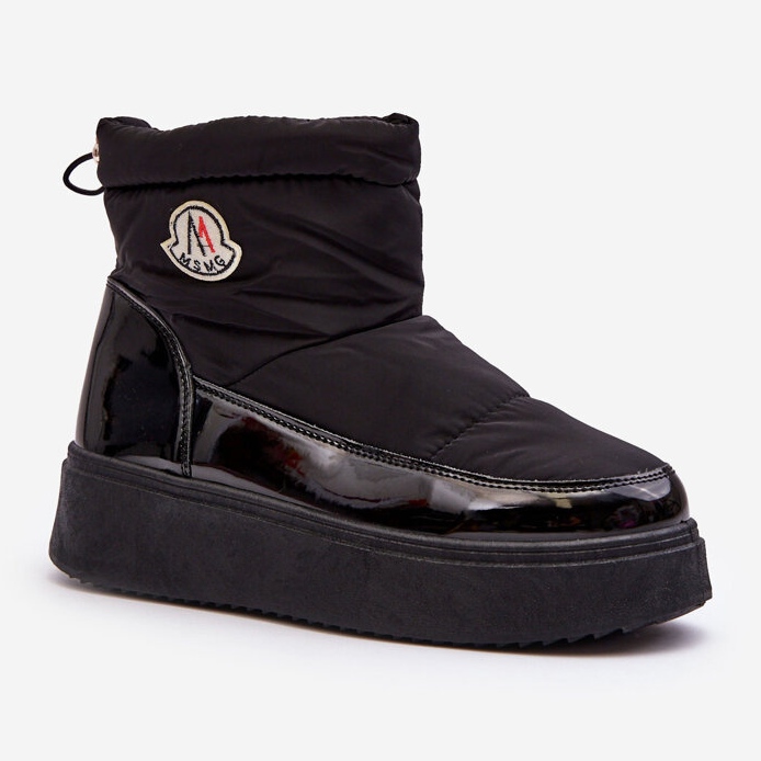 Naisten alustan liukuvat lumisaappaat, mustat Gattea 1