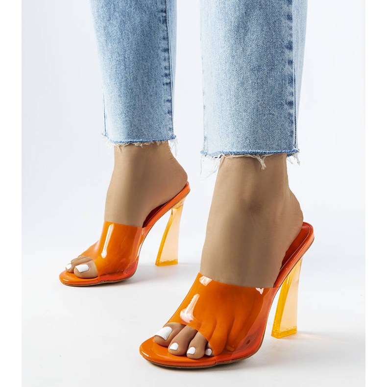 Clichyn oranssit läpinäkyvät diat 1