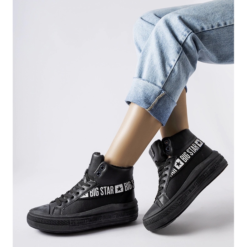 Mustat eristetyt tennarit Big Star MM274010 1