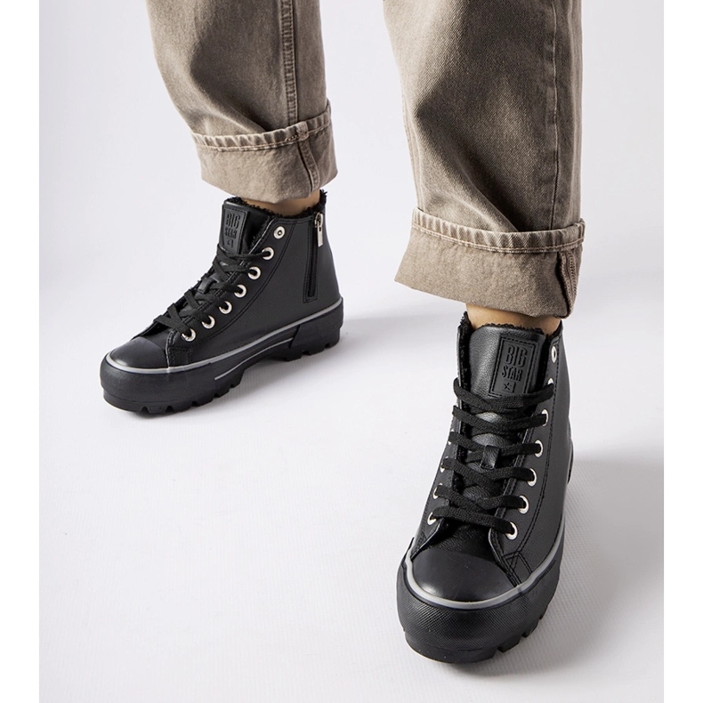 Mustat eristetyt tennarit Big Star MM274039 1