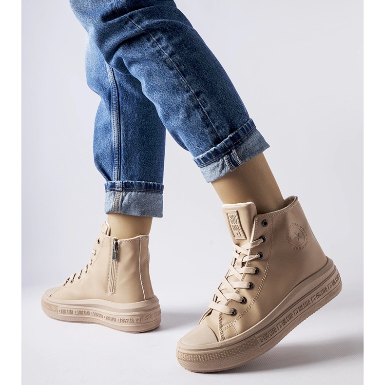 Beiget eristetyt tennarit Big Star MM274022 1