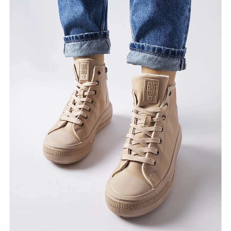 Beiget eristetyt tennarit Big Star MM274022 2