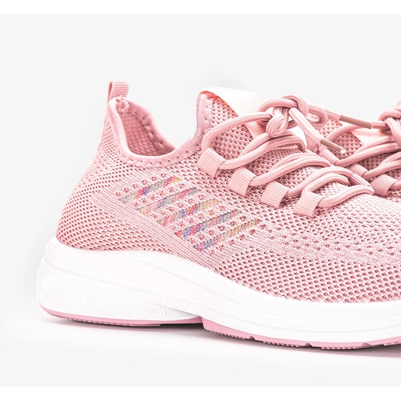 Vaaleanpunaiset Merja urheilulenkkarit vaaleanpunainen 1