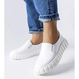 Valkoiset kengät LS5379 Valkoiset valkoinen 1