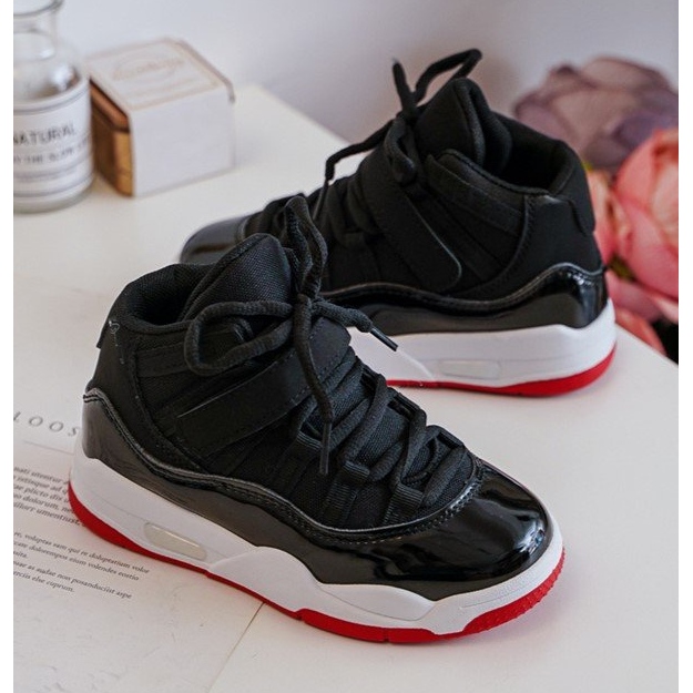 Lasten urheilukengät Musta ja punainen Darina 2