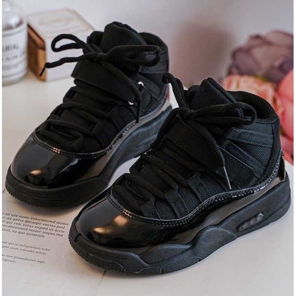 Lasten urheilukengät Musta Darina 1