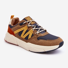 Miesten urheilukengät Memory Foam -monivärinen Big Star MM174272 ruskea 1