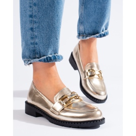 Shelovet naisten kultaiset kengät kultainen 1