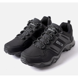 Mustat ja harmaat Big Star GG174269 vaelluskengät 1