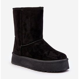 PS1 Black Abrams naisten turkiseristeiset lumisaappaat musta 1