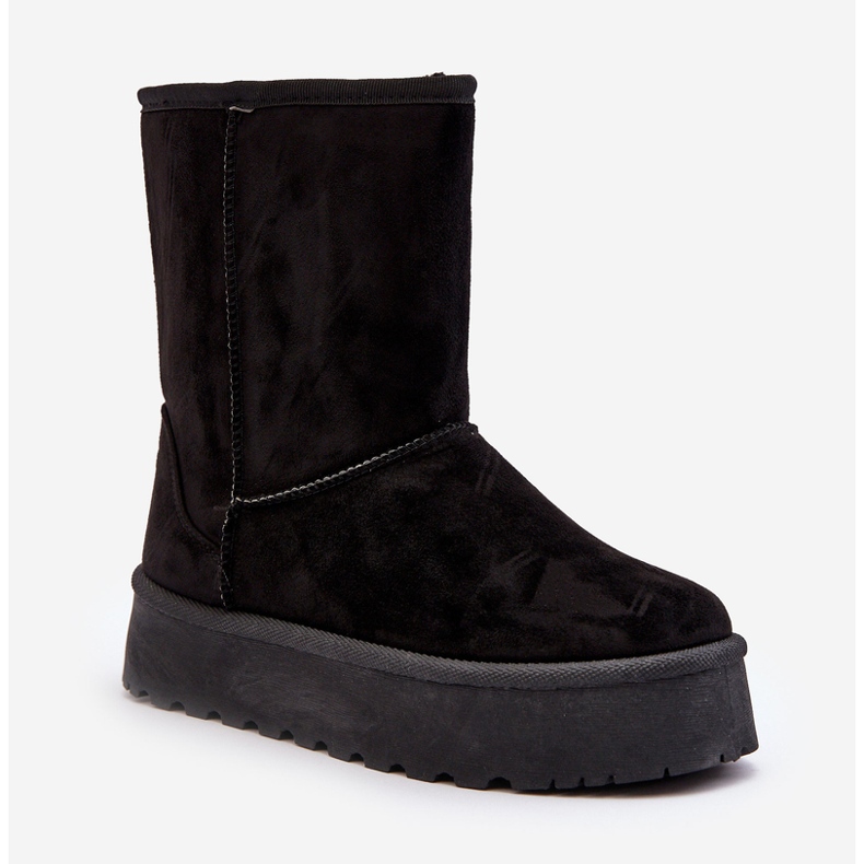 PS1 Black Abrams naisten turkiseristeiset lumisaappaat musta 1