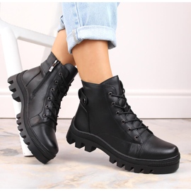 Mustat naisten nilkkurit Potocki SZ12168 1