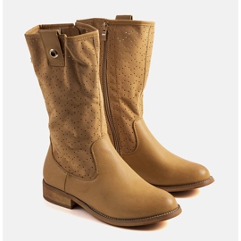 Zulik ruskeat lasten saappaat 1