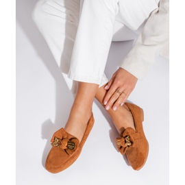 Shelovet naisten ruskeat mokkasiinit 1