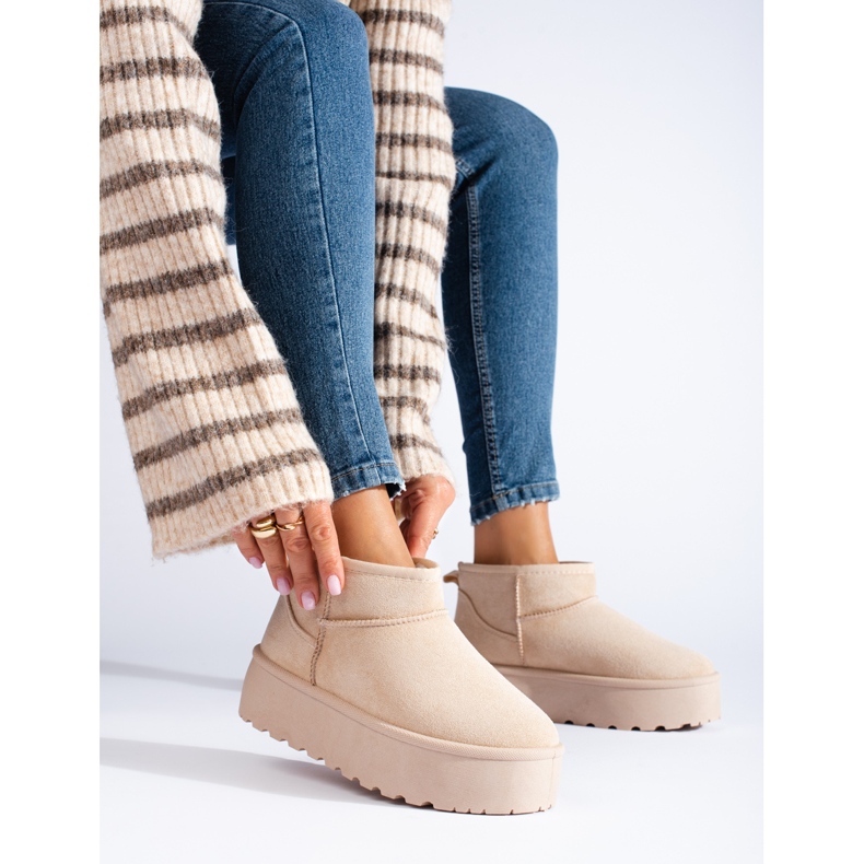 Beiget lyhyet lumisaappaat Shelovet-tasolla 1