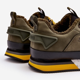 Miesten eristetyt urheilukengät Khaki Big Star MM174109 vihreä 2