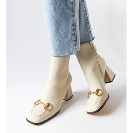 Castionen beige lohkokorkokengät 1