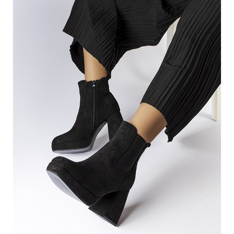 Province mustat eko-mokkanahkasaappaat 1