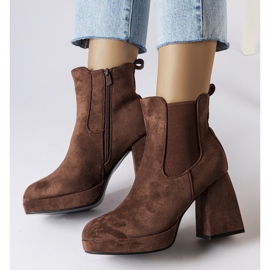 Province ruskeat eko-mokkanahkasaappaat 1