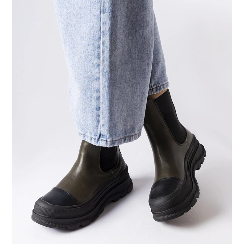 Belluccin vihreät alustasaappaat 2