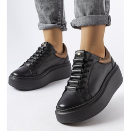 Mustat kengät LS5379 1