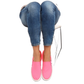 Sliponit kaksoispohjassa GF-41 Fluorescent Red vaaleanpunainen 1