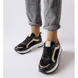 Inna Busso mustat tennarit glitterkoristeella 1