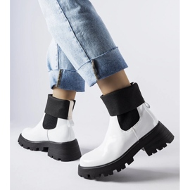 Breolungin valkoiset työntösaappaat valkoinen 1