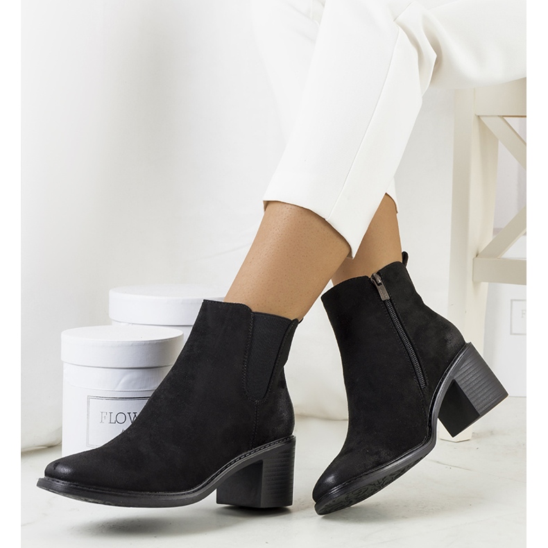 PA1 Mustat Luiza korkokengät 1