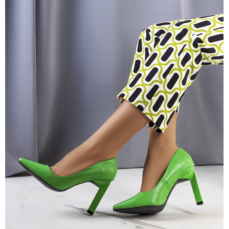 PA1 Vihreät Kilda-korkokengät 1