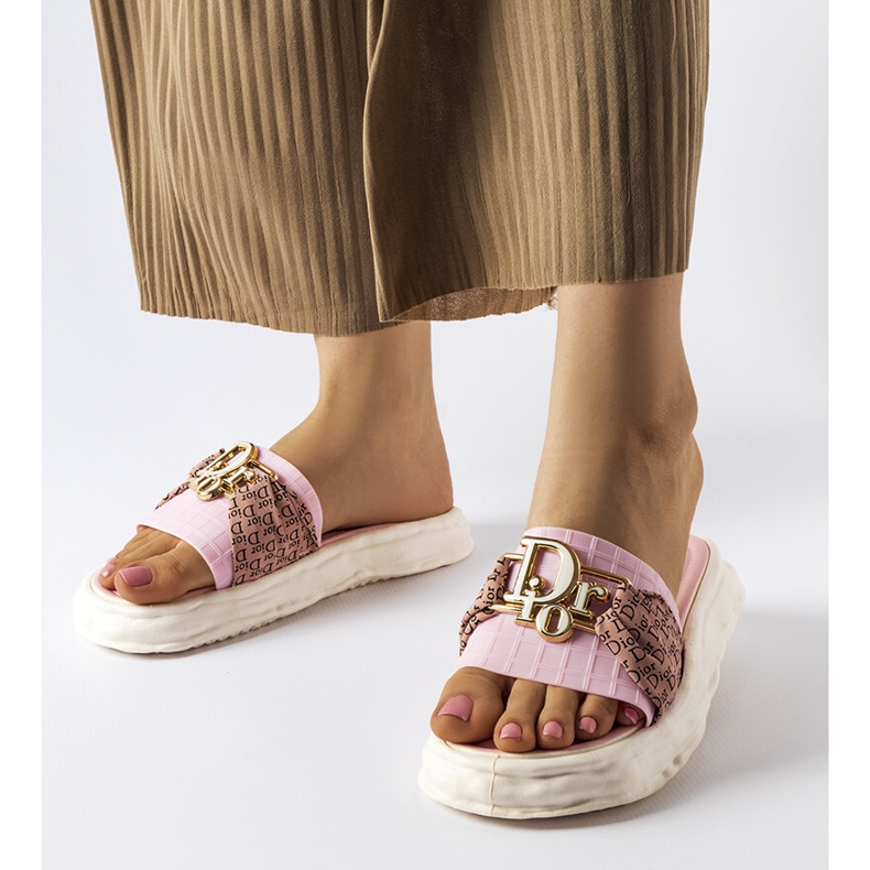 Bérardin vaaleanpunaiset kumikoristeet vaaleanpunainen 1