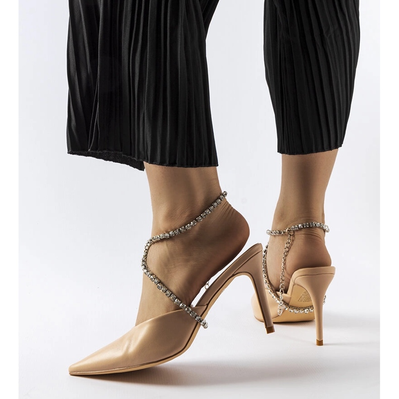 Drainer beige-korkoiset sandaalit 1