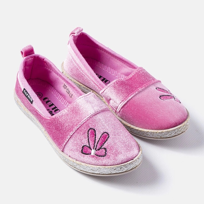 Patrian tummanpunaiset veluuribaleriinat vaaleanpunainen 1