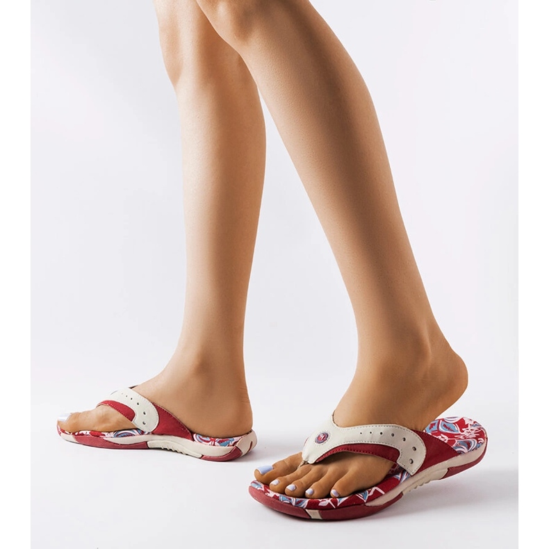 Suoma punainen tekstiili floppi kukka 1