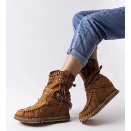 Inna Ruskeat Beausoleilin kiila saappaat 1