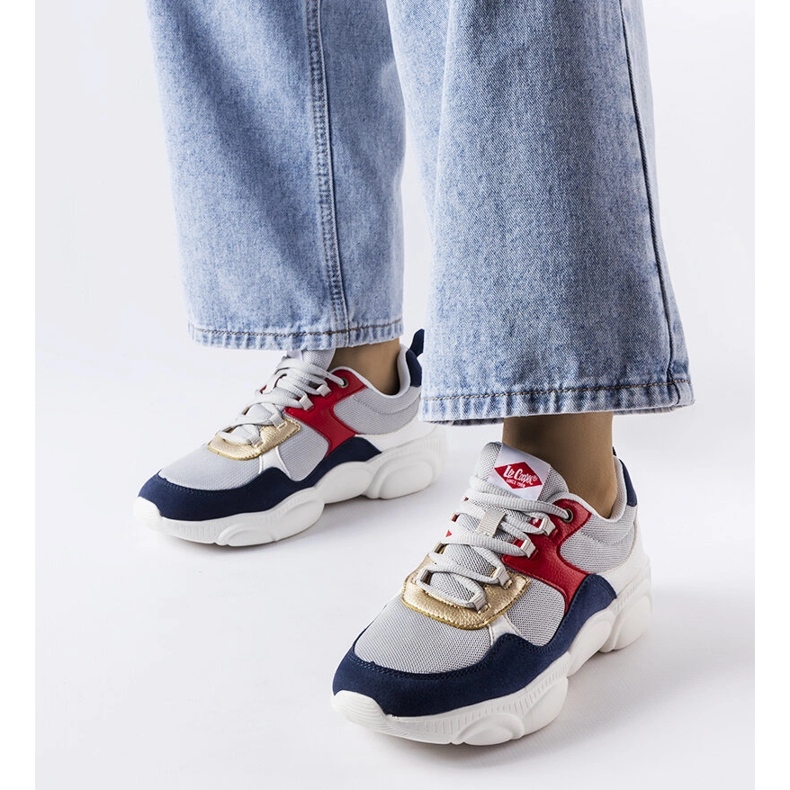 Lee Cooperin harmaat urheilulenkkarit 1