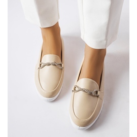 Paolan beige-loafers strassit 1