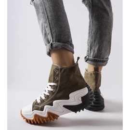 Toron vihreät lenkkarit paksulla pohjalla 1