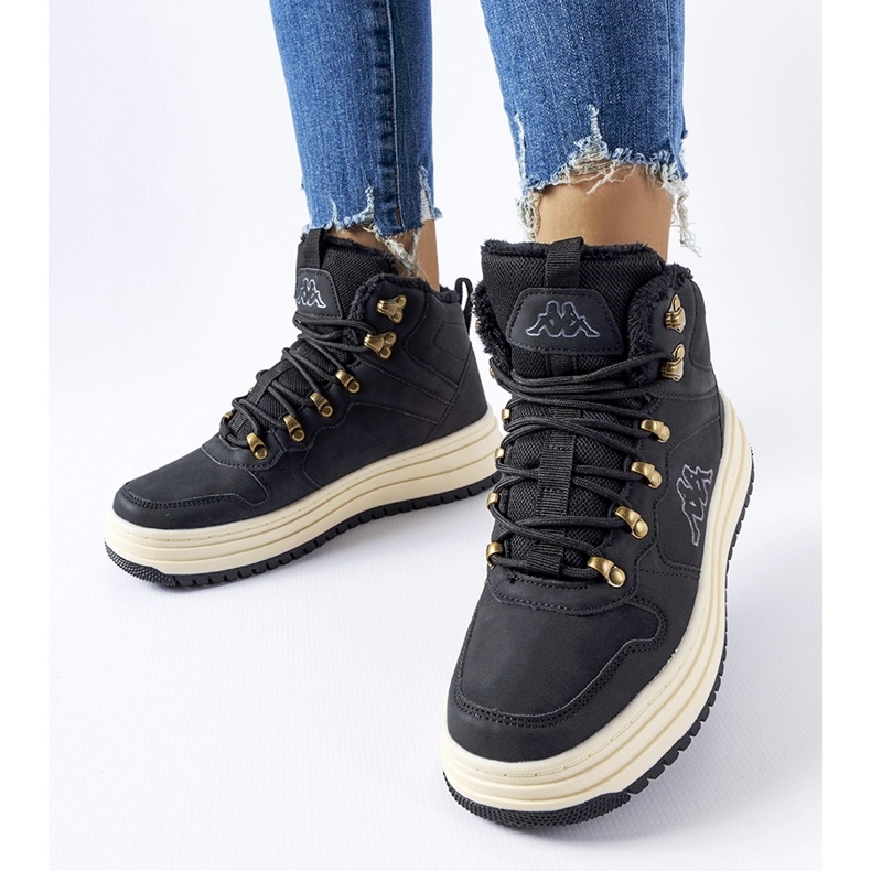 Kappa 243364 Tobin mustat eristetyt kengät 1