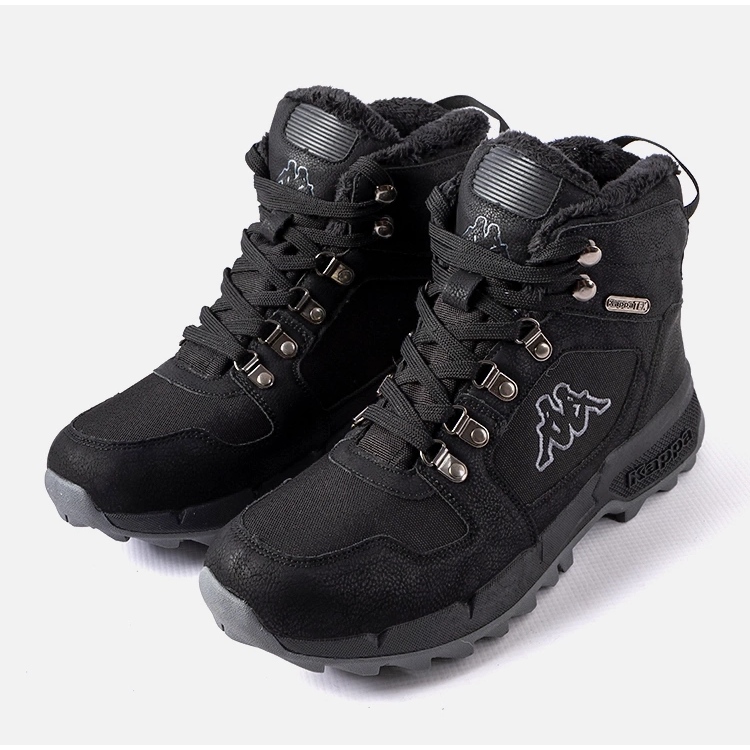 Mustat ja harmaat Kappa 243366 Cook Ii Tex -kengät 1