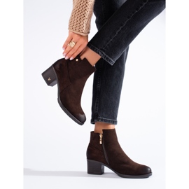 W. Potocki Klassiset ruskeat naisten saappaat Potocki-postissa 1