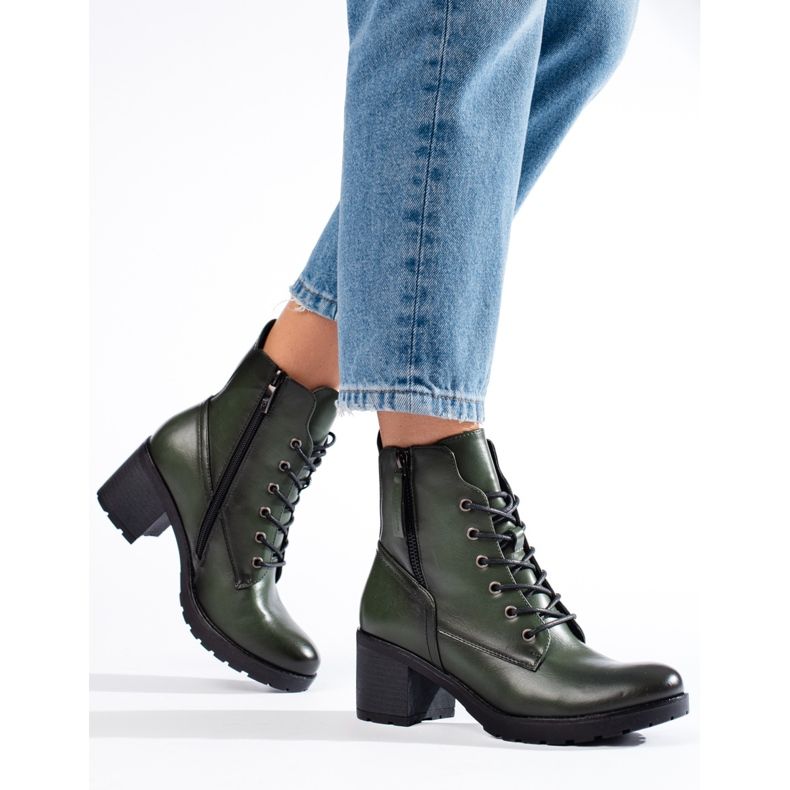 W. Potocki Naisten nilkkurit, vihreä, Potocki 1