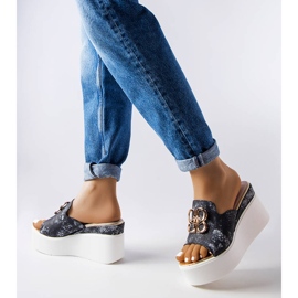 Havanna mustat kiila sandaalit 1