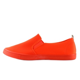 Tyylikkäät JX31-oranssit slip-on lenkkarit 2