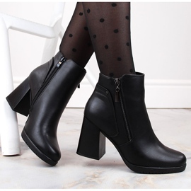 Naisten eristetyt mustat nilkkurit Sergio Leonelta BT323 1