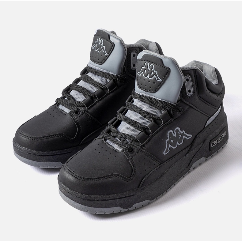 Mustat ja harmaat unisex-kengät Kappa 243316 Jonscha 1