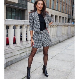 Mustat korkeakorkoiset nilkkurit koristeellisella Creil-hihnalla 1