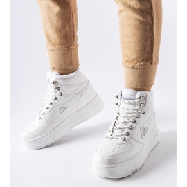 Kappa 243047 Fallou valkoiset eristetyt kengät valkoinen 1