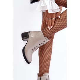 S.Barski Patentti naisten saappaat D&amp;A MR870-98 vaalea beige 2